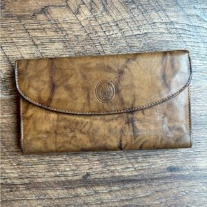 Vintage Brown Leather Wallet